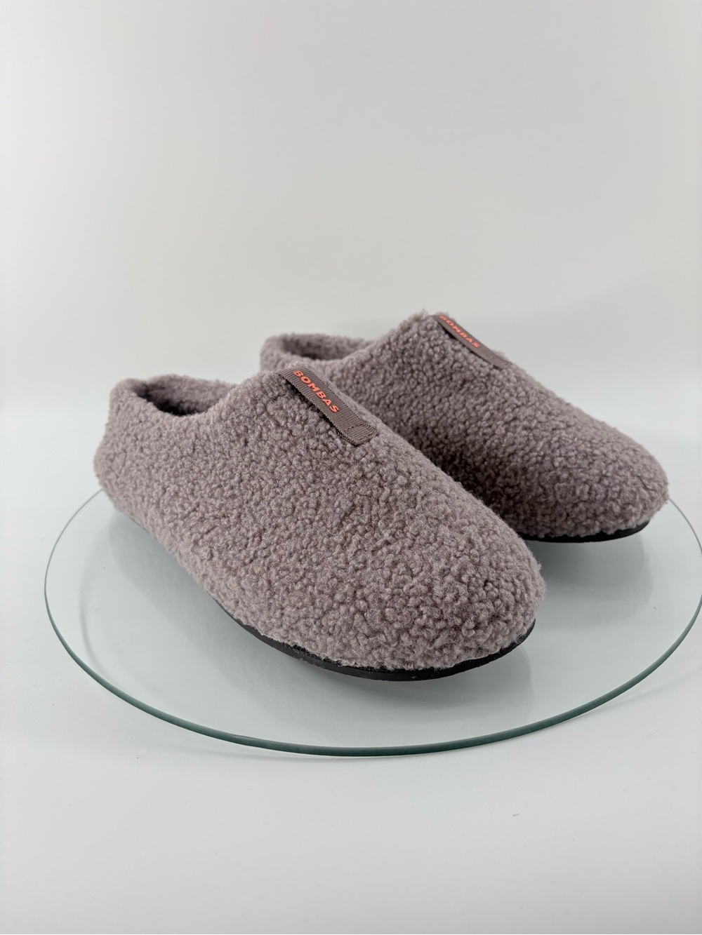 Bombas Women’s Sunday Slippers Dusty Purple Wool Blend House Shoes Size 9